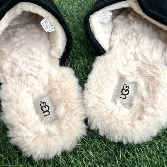 UGG Men’s Scuff Slippers Size 17 Black GUC - Picture 5 of 16